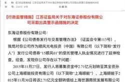 华扬联众实控人苏同涉嫌信披违法被立案 曾因操纵证券市场被罚500万元