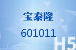 宝泰隆：底座不断夯实 困境反转可期