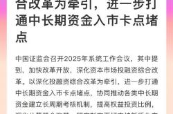 证监会：持续优化股债融资等资本市场机制安排