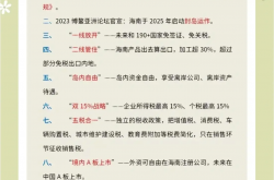 海南自贸港封关政策利好 区域上市公司迎重大机遇