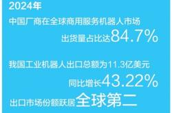从拼规模到拼技术、比质量、树品牌 国产机器人出海“闯”市场