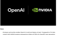 疯狂建算力！英伟达计划最高投资OpenAI1000亿美元