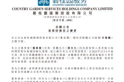 碧桂园服务单列孵化业务，行政总裁黄鹏挂帅上阵