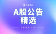 A股公告精选（09.17）