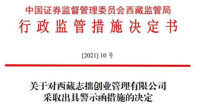 华信科技及其实控人因信息披露违规被安徽证监局出具警示函