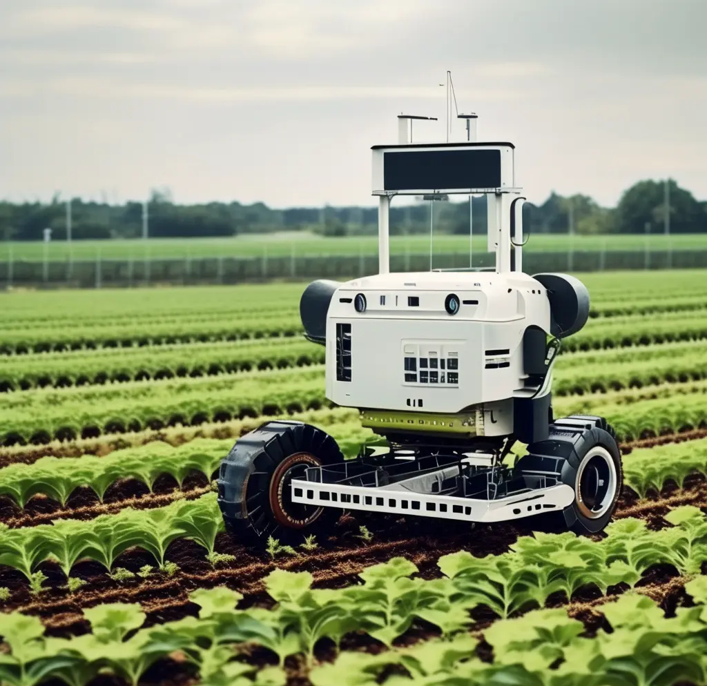 智能机器人山地茶园采摘忙