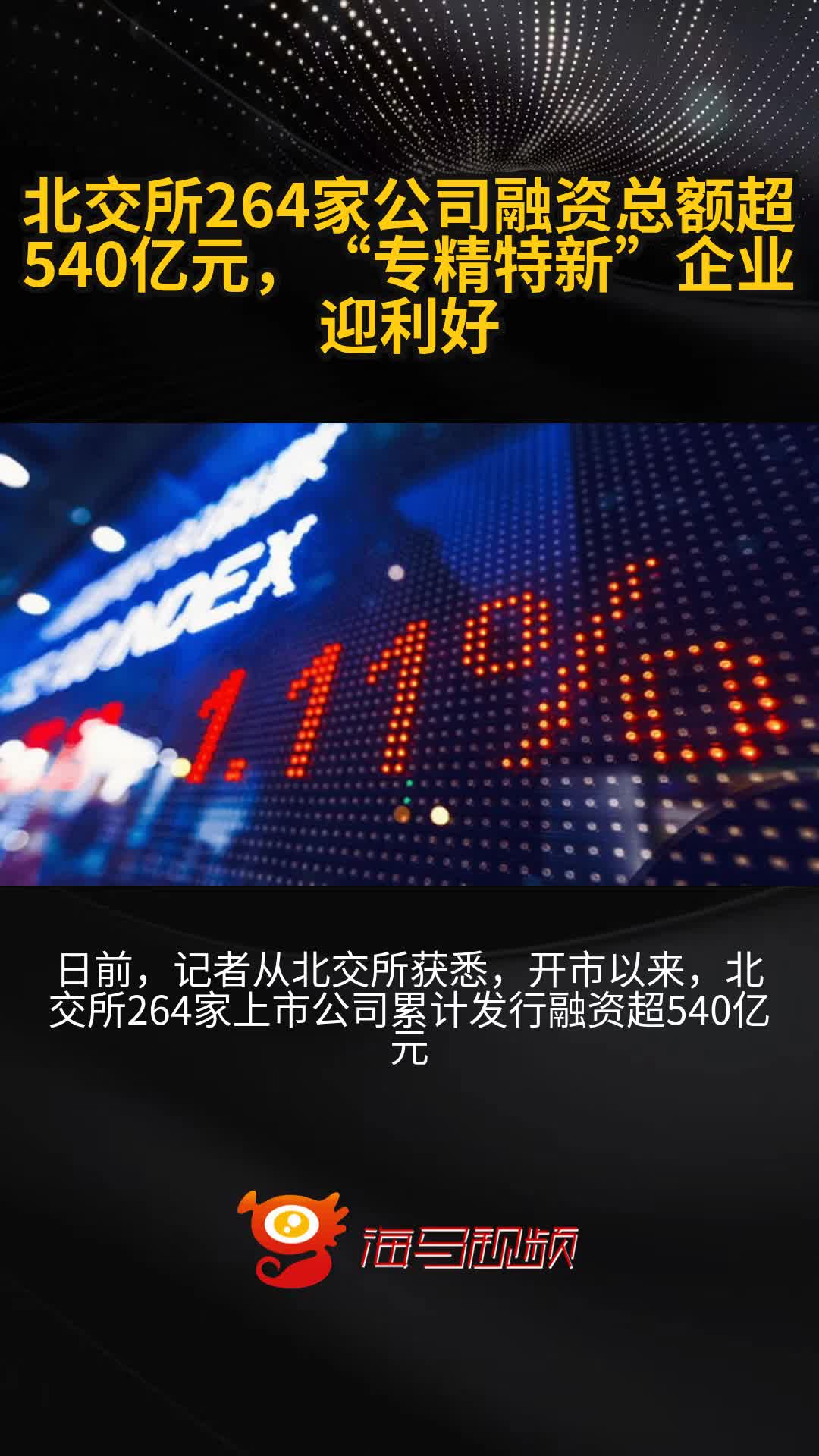 北交所:进一步支持发行科技创新债券服务新质生产力