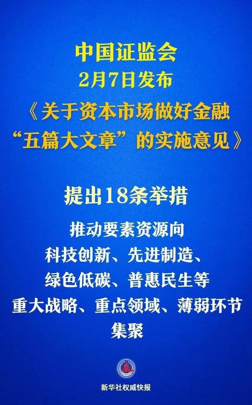 证监会：更大力度支持优质未盈利科技企业上市