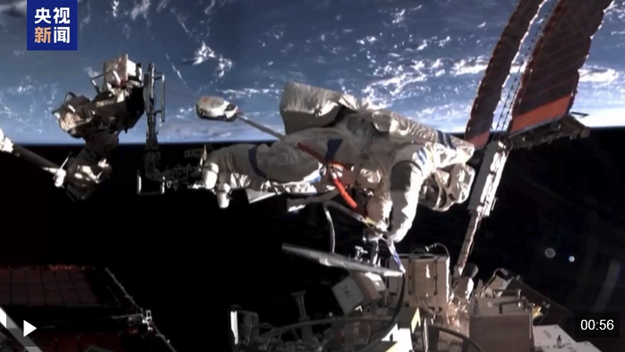 “出舱活动高手”张陆第五次漫步太空
