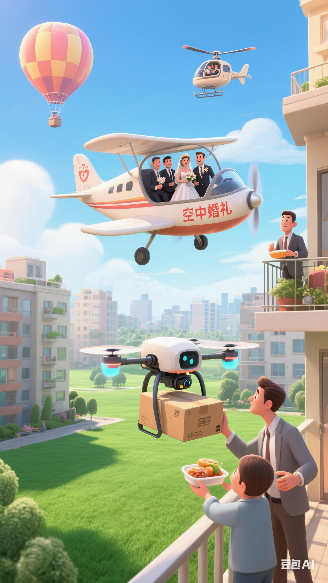 “政策+场景”双轮驱动 低空经济加速“起飞”